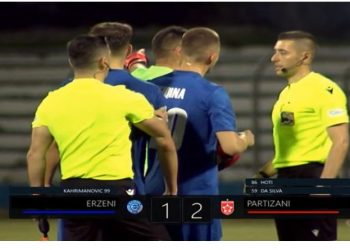 I kuq, penallti dhe spektakël/ Partizani fiton ndaj Erzenit