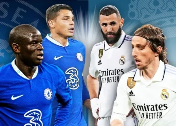 Champions, Chelsea–Real Madrid, publikohen formacionet zyrtare