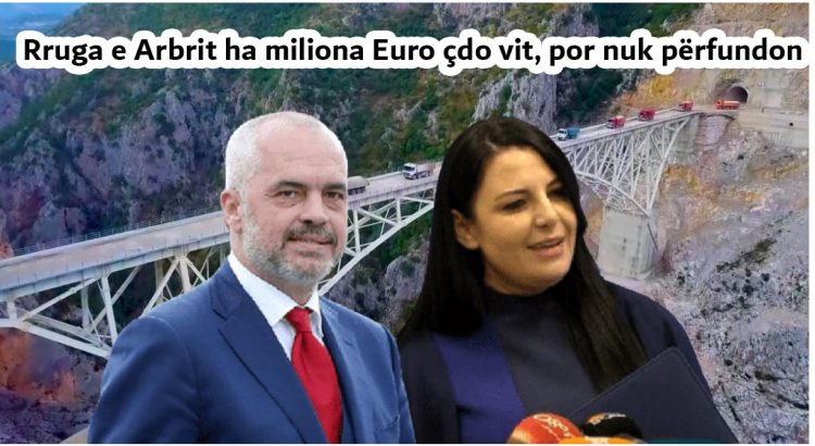 Rruga e Arbrit që merr miliona euro çdo vit, nuk po arrin fundin