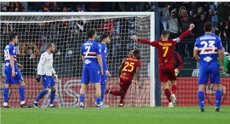 Roma “shpërfytyron” Sampdorian