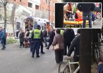 Makina përplas qytetaren në mes të Tiranës