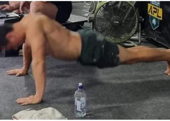 Burri hyn në Guinnes, bën 3 206 pompa për një orë