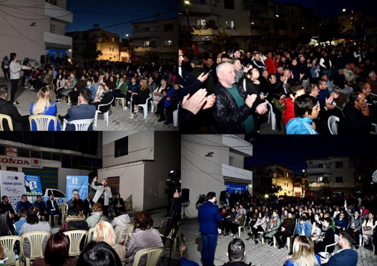 Salianji: Entuziazëm dhe energji e jashtëzakonshme në Kavajë