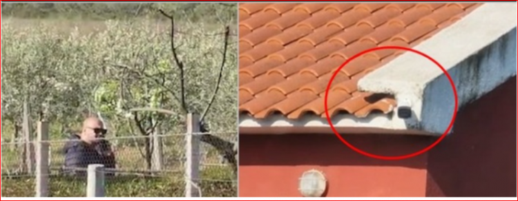 Tritol makinës së kreut të PD-së, kamerat kanë pikasur 2 persona