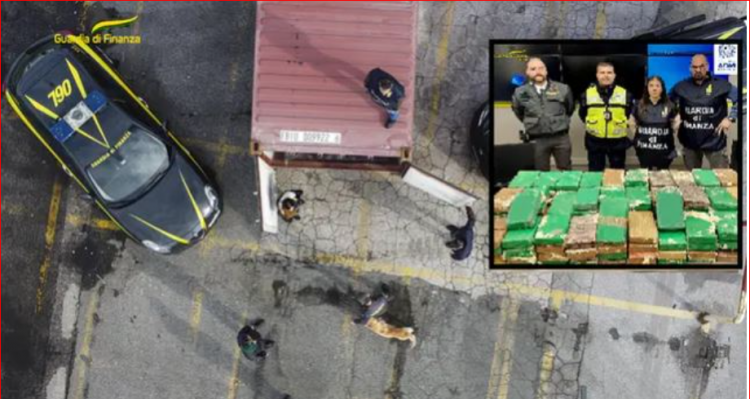 Kapen me 53 kg kokainë, arrestohen tre shqiptarë në Itali