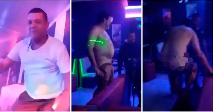 VIDEO/ Kolumbi, kryebashkiaku kërcen i zhveshur në një klub nate