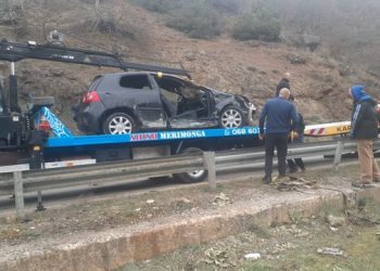 Kjo është makina e aksidentuar në Librazhd (FOTO)