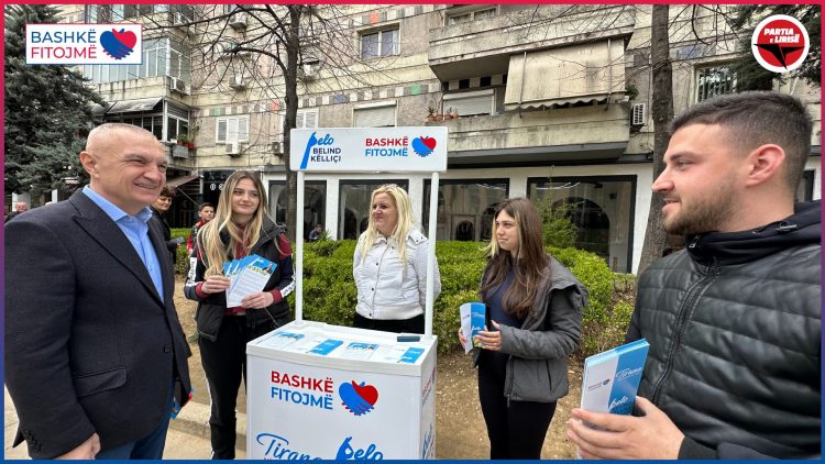 ‘Stenda e shpresës’, Meta promovon planin me të rinjtë për Tiranën