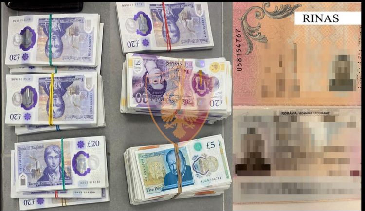 Nuk deklaroi mbi 18 mijë paund, procedohet shtetasi rumun