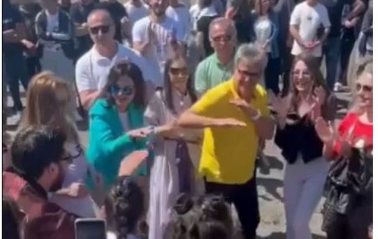 VIDEO/ Benet Beci kopjon Ramën, kërcen tallava