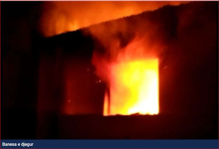 Shkrumbohet nga flakët banesa në Lanabregas