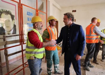 Shkodër/ Spahia: Në pak javë, gati edhe shkolla ‘Azem Hajdari’