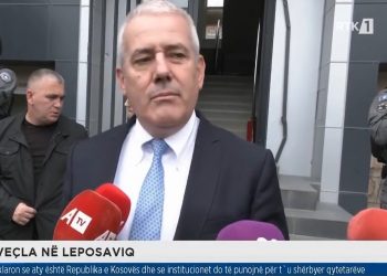 “Këtu është Republikë e Kosovës”/ Sveçla vë pikat mbi “i” në Leposaviq