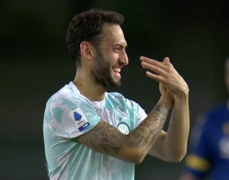 VIDEO – Çalhanoglu eurogol, feston me ‘shqiponjë’ për Asllanin