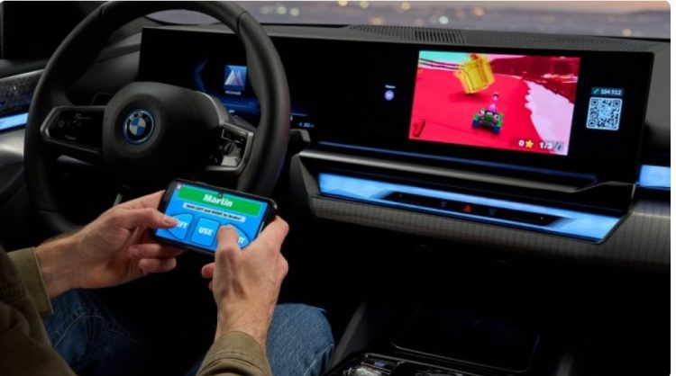 BMW i5 sjell mbështetje për lojëra me AirConsole