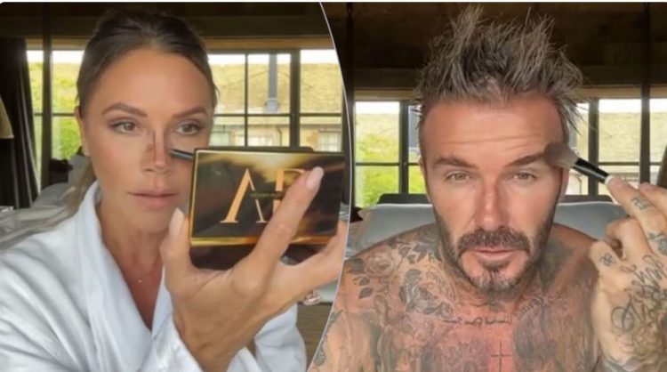 Beckham imiton gruan e tij, bën fansat të qeshin