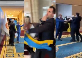 Grusht në Asamblenë ndërkombëtare, deputeti ukrainas godet rusin