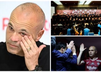 I përlotur gjatë konferencës për shtyp, Iniesta i jep lamtumirën Japonisë