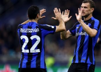 Dy golashënuesit e Interit vendosin rekord special në Euroderby