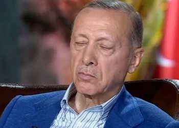 Erdoganin e zë gjumi në transmetimin e drejtpërdrejt televiziv (FOTO)
