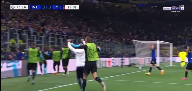 Lautario drithëron San Siron, Inter në avantazh