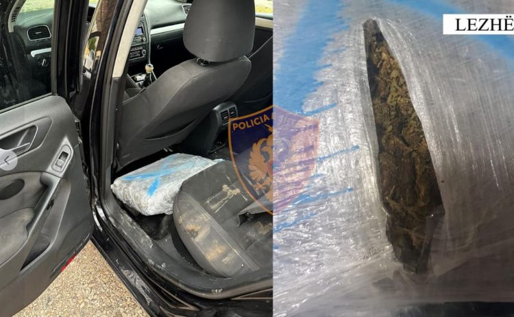Me 48 kg drogë në makinë, arrestohet 28-vjeçari lezhjan (Emri)