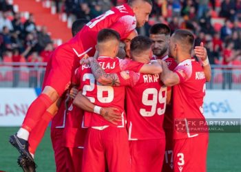 Partizani nuk thyhet prej 5 vitesh, për titullin duhet një rekord