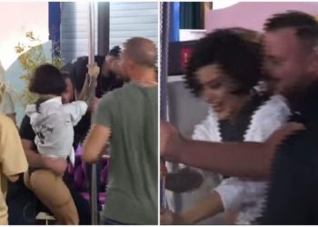 Ronaldo nuk përmbahet pas striptistes, shikoni se çfarë bën