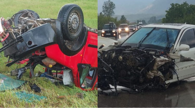 Përplasen makinat kokë më kokë, 3 të plagosur/ Detajet