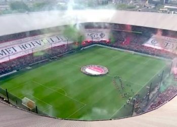 Tifozët e Feyenoord “e djegin” gjatë festës së titullit kampion