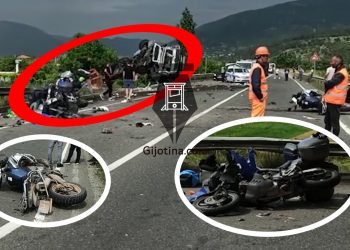 Aksident masiv në rrugën e Kombit, ka të plagosur