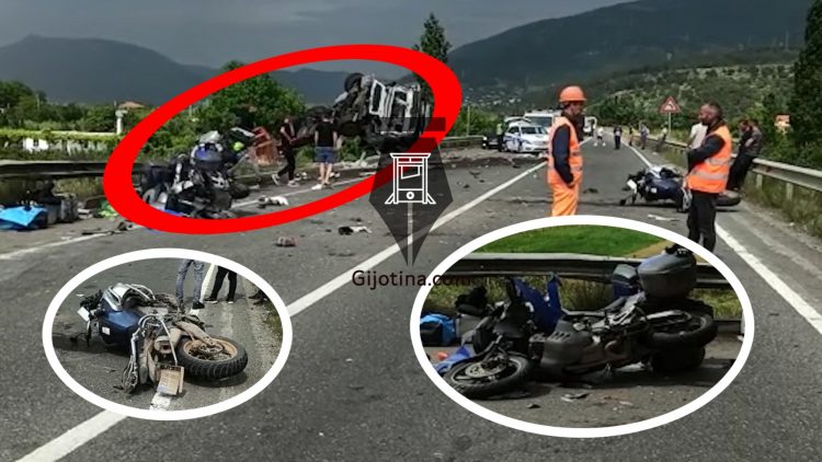 Aksident masiv në rrugën e Kombit, ka të plagosur