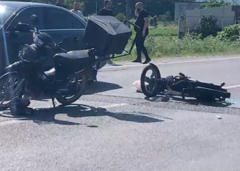 Përplasen dy motoçikleta në Lezhë, plagoset një prej drejtuesve