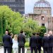 Udhëheqësit e G7-s nderojnë viktimat e bombës atomike të Hiroshimës