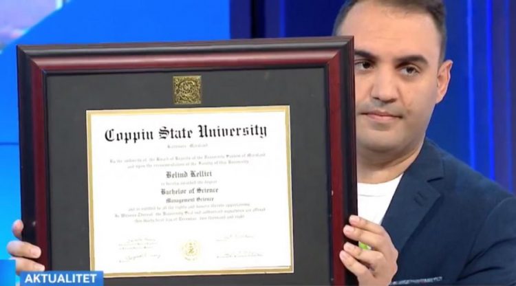 Këlliçi: Ja të gjitha diplomat e mia, Veliaj të tregojë të vetat