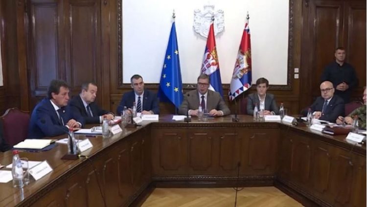 Tensionet në veri të Kosovës, Serbia mbledh Këshillin Kombëtar të Sigurisë