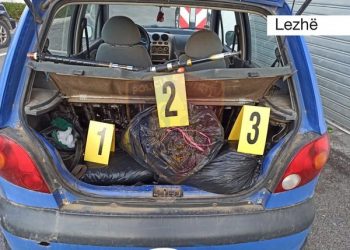 Sekuestrohen 11 kg hashash, 2 persona të arrestuar në Lezhë
