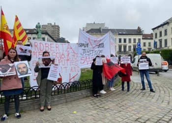 Saimir Sula erdhi pa zemër nga Spanja, protesta përpara PE