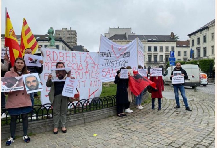 Saimir Sula erdhi pa zemër nga Spanja, protesta përpara PE