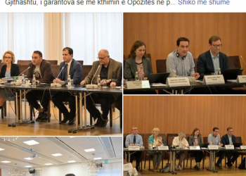 Këlliçi denoncon shkeljet e qeverisë te vëzhguesit e KiE