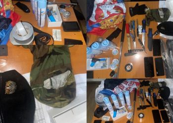 Arrestohen dy serbë në veri, ju gjetën armë dhe emblema nacionaliste