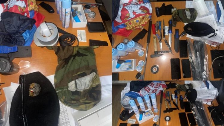 Arrestohen dy serbë në veri, ju gjetën armë dhe emblema nacionaliste