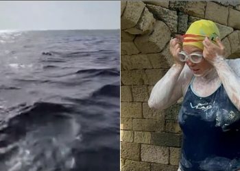 VIDEO/ E rrallë Eva Buzon gruaja e parë shqiptare që do të kalojë me not Otranton!