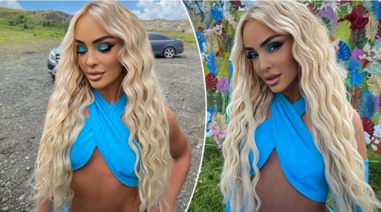 Adelina Berisha me të tjera imazhe tërheqëse nga klipi i ri