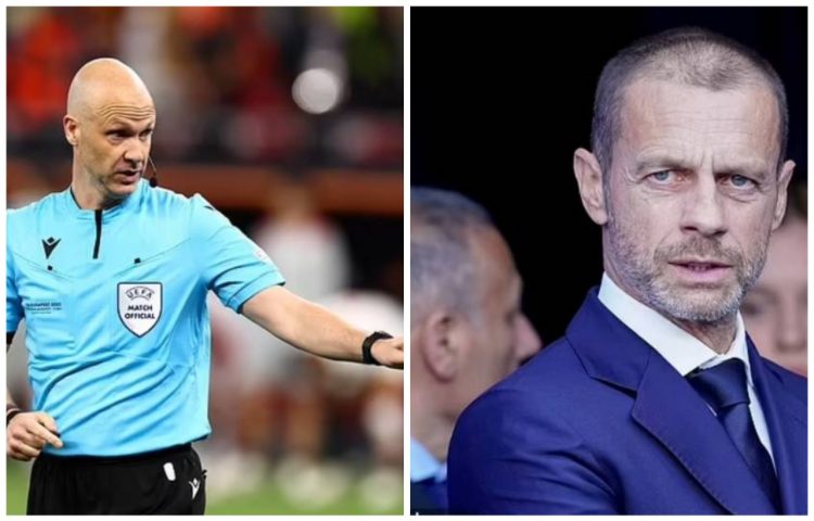 U sulmua nga tifozët dhe trajneri i Romës, UEFA “i bëhet si mburojë” arbitrit Taylor