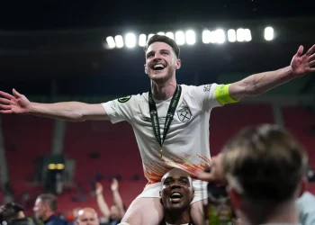 Gara për transferimin e Rice, Arsenali gati të thyejë çdo rekord për anglezin