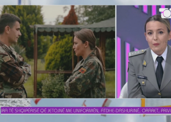 “Vajza më fshinte lotët”/ “Ana romantike” e Forcave të Armatosura