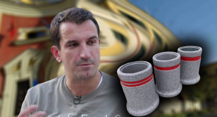 Veliaj i fal 200 milionë lekë Sokol Kryeziut për të zbrazur koshat dekorativë