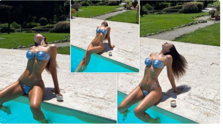 Oriola Marashi ndez rrjetin, pozon fotot hot nga Italia