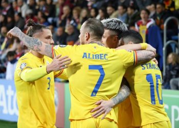 Formacioni i mundshëm i Rumanisë në ndeshjen ndaj Kosovës